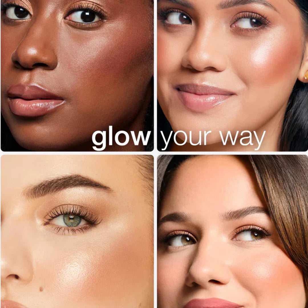 3-in-1 Glow Kit: Highlighter, Blush & Eyeshadow Palette