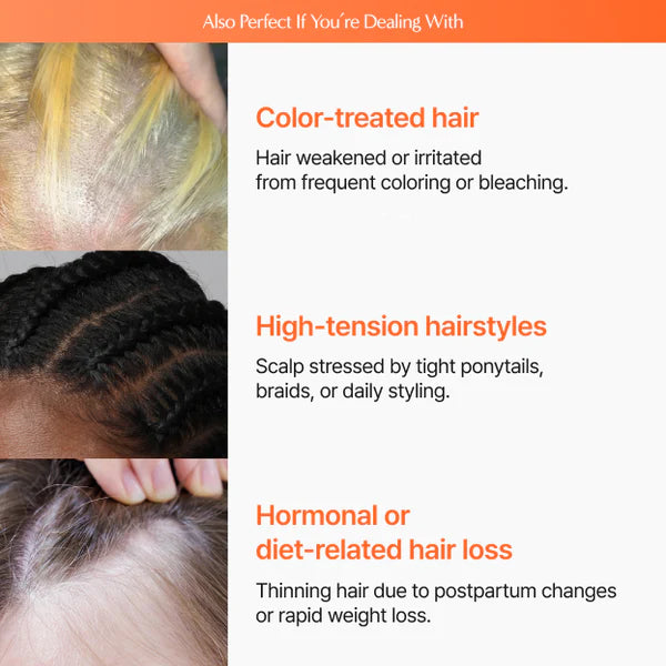 Korean Growturn Ampoule Hair Serum with Built in Brush