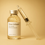 Korean Gold Silk Lifting Peptide Ampoule With Needle Free Syringe