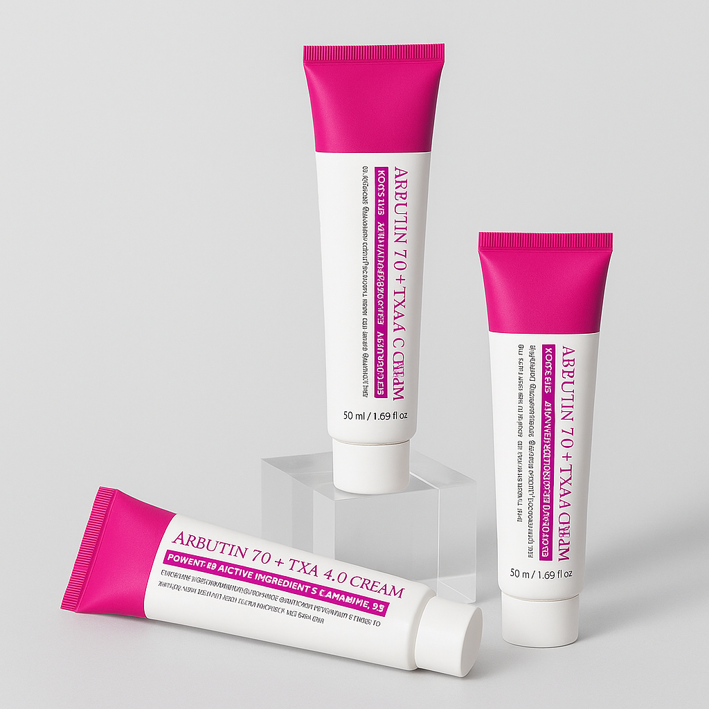 Korean Brightening Cream - Arbutin 7% + Tranexamic Acid 4% Cream